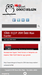 Mobile Screenshot of hasretdikicibilgin.com